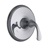 KOHLER K-T10359-4-CP Forte Thermostatic Trim, Polished Chrome