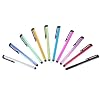 10 x Universal Capacitive Stylus Pen for iPad 1, 2, 3, new iPad, iPad with retina display, iPhone 4, 4S, 5, HTC, Tablet pc, Asus Tablets, Samsung Galaxy, Mobile Phones, PC, Blackberry Playbook & Phones, Android and all other Capacitive Screens Devices - Universal Stylus Touchscreen pen styli - Assorted Colours