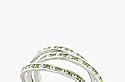 Jewelry - Peridot Swarovski Sterling Silver Ring