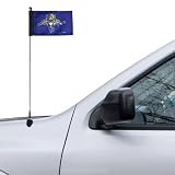 NHL Florida Panthers 4'' x 5.5'' Royal Blue Antenna Flag
