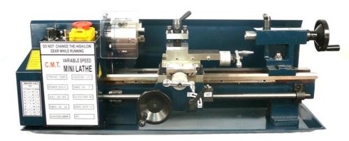 Close-Tolerance Compact Variable-Speed Metal Lathe - 7 x 12