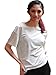 YogaColors Crystal Backless Loose Tee with Strap