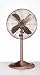 48" Bronze Traditional Style Adjustable Oscillating Indoor Standing Floor Fan