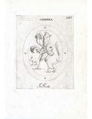 Home: Rare Antique Print-CHIMERA-ROOSTER-FAUN-RABBIT-Pl. 203-Agostini-Battista-1657 - ThePrintsCollector
