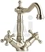 Search Our Specialty Mall : Graff Canterbury Collection G5220C2OB Double Cross Handles Cast Spout Bar Faucet with 5-3/4" Reach, 8" Height and Swivel Spout: Olive Bronze