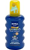 Nivea Sun Childrens Sun Spray SPF30 Long Lasting Water Resistant Coloured Spray 200ml