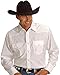 Wrangler Men's Tall Sport Western Snap Shirt in Dobby Stripe