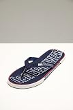 D&G Canvas Blue Flip Flop