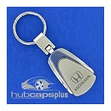 New Honda Chrome Tear Drop Stylish Key Chain Ring
