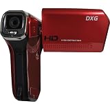 QuickShots DXG-5B9V Digital Camcorder – 2.4″ LCD – CMOS – Full HD – Red