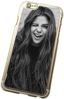 NONGCHAO TM iPhone 6 Plus (5.5") iPhone 6s Plus Selena Gomez Hard Case Back Cover Laser Technology (Pattern 7)(Clear)