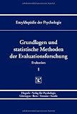 Enzyklop&auml;die der Psychologie: Grundlagen und statistische Methoden der Evaluationsforschung: Serie 4 / BD 1
