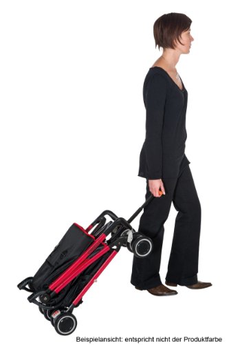 Imagen 4 de Maxi-Cosi 13053377 Noa - Silla de paseo compacta con cesta de la compra, capota, protector para la lluvia, pinza para sombrilla color rosa