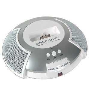 Benwin iChoice - Speaker system with digital player dock for iPod