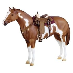 Click here to buy Western Roping Saddle Set� by Breyer.