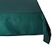 LinenTablecloth 70 x 120-Inch Rectangular Polyester Tablecloth Hunter Green