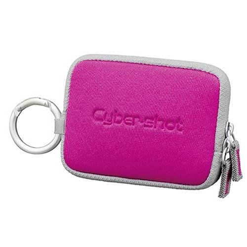 Childrens Toyshop  Electronics : Sony LCS-TWE Soft Carry Case For S,W & T Cybershot - Pink