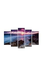 Wall Decor Fotocuadro 5 Piezas Pirámide Purplesea