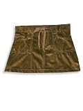 Kyds - Girls Faux Suede Mini Skirt, Brown