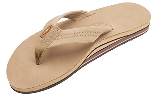 Rainbow Sandals 301ALTS Mens Double Layer Premier Leather Sierra Brown Leather Medium / 8.5-9.5 D(M) US