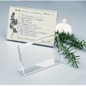 Buy Acrylic Recipe Card Holder (4 X 6)