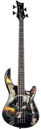 Dean Edge 10 Active PJ Bass, Skull Crusher