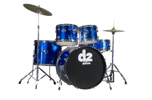 ddrum D2 PB 5 Piece drum kit Police Blue