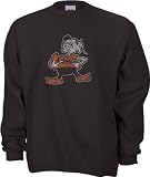 Cleveland Browns Classic NFL Throwback Logo Crewneck Sweatshirt