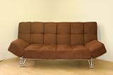 JM-Uptown Microfiber Modern Sofa Bed