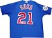 Sammy Sosa Autographed Chicago Cubs Majestic Athletic Authentic Blue Jersey