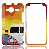 Talon 15372 Phone Case for HTC Evo Shift 4G - Hippie Love - Sprint - 1 Pack ....
