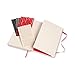 Moleskine 2017 Weekly Notebook, 12M, Large, Scarlet Red, Soft Cover (5 x 8.25)