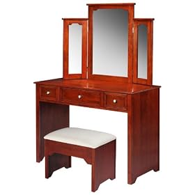 Oxford Vanity Set, SET, MERLOT by Home Decorators Collection