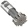 Niagara Cutter TS109 T-Slot Shank Type Cutter, High Speed Steel, Uncoated (Bright), Weldon Shank, 10 Helix Angle, 1-27/32" Cutter Diameter, 12 Tooth, 53/64" Width