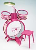 Bontempi iGirl Pink Four Piece Drum Set