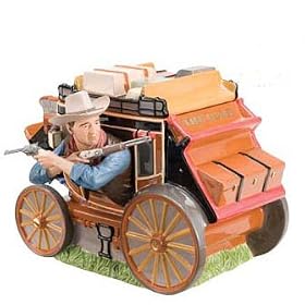 JOHN WAYNE Western Movies Stagecoach COOKIE JAR LE New Vandor Gift by Cookie Jars