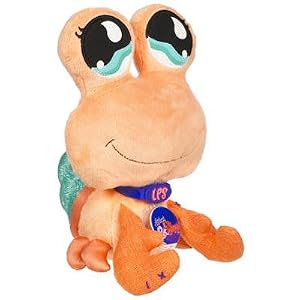 Littlest Pet Shop VIP Virtual Interactive Pet Plush Figure Hermit Crab by 