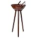 Caesar Salad 8-pc. Set - Mahogany