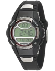 Armitron Unisex 45/6975RED Chronograph Black Digital Sport Watch