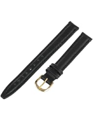 Voguestrap TX39311Bk Allstrap 11mm Black Regular-Length Genuine Calf Watchband