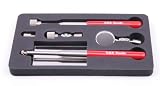 T&E Tools (TAETE8850) 5 PIece Deluxe Steel Mirror and Magnet Set