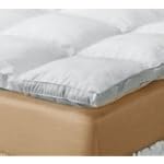 SAVE $38 - BLUE NILE MILLS SUMMER END BLOWOUT All season Down Alternative Mattress Topper 230TC Shell $56.99