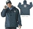 8662 EMT NYLON HOODED STORM JACKET-NAVY
