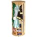 Kid's Wood Pastel Pink Dress Up Revolving Carousel w/ Storage