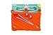 ZIPIT Monster Pencil Pouch for Boys | 3-Ring Binder Pencil Case | Large Capacity Pen Case for School (Orange)