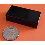 Neodymium Magnet Block 2 X 1 X 1/2 Epoxy/Ni Strong Magnet