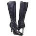 DIET Stiletto Heel Dress Boots Black