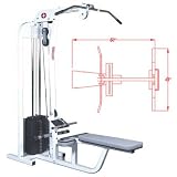Maximus Fitness MX305 Lat Pulldown and Low Row Exercise Machine
