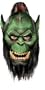 World Of Warcraft Orc With Beard Costume Mask