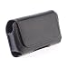 Wireless Technologies Premium Horizontal Leather Pouch for Motorola Q